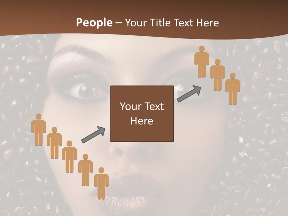 Vogue Brown Female PowerPoint Template