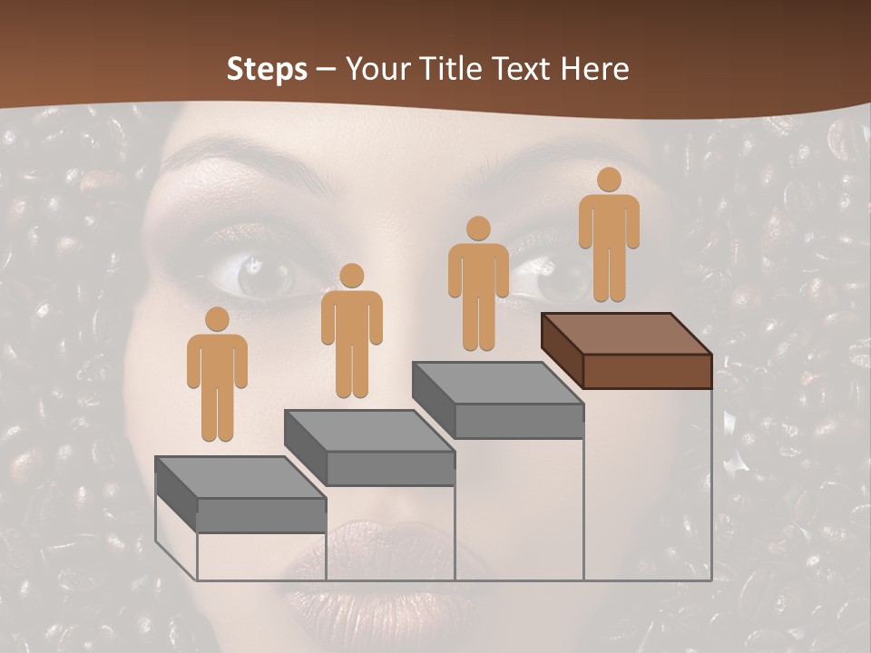 Vogue Brown Female PowerPoint Template
