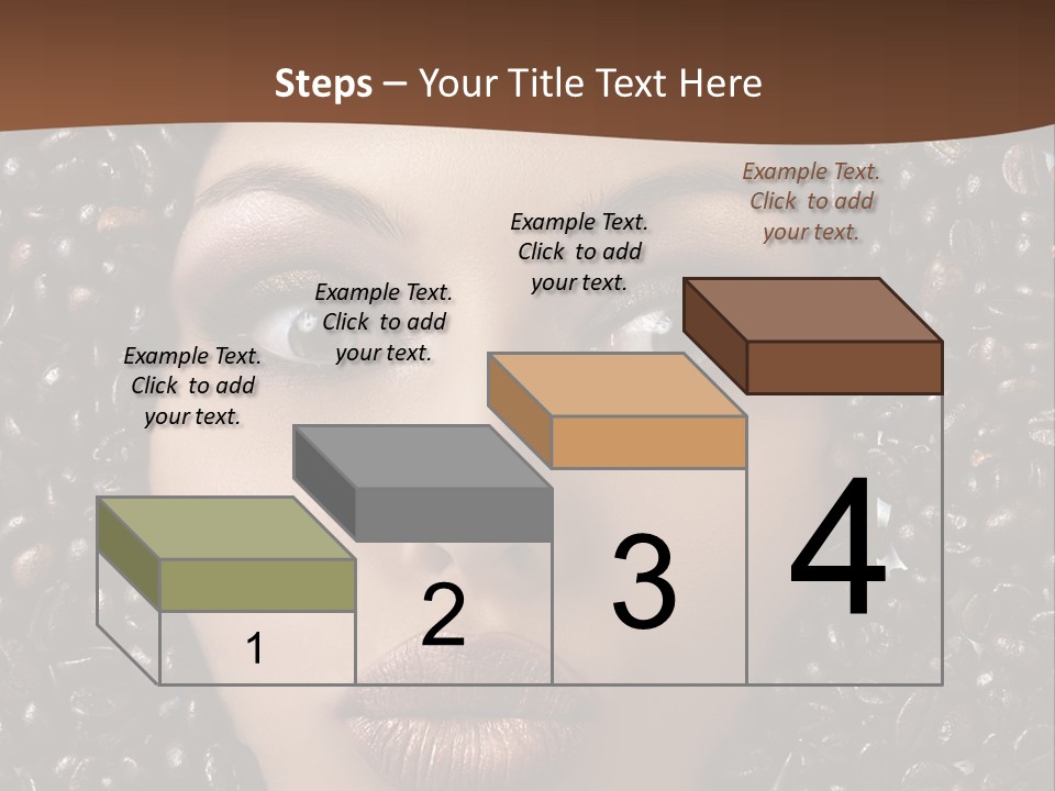 Vogue Brown Female PowerPoint Template