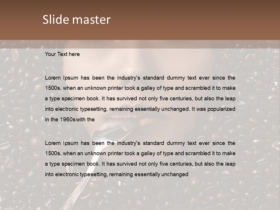 Grain Agriculture Art PowerPoint Template