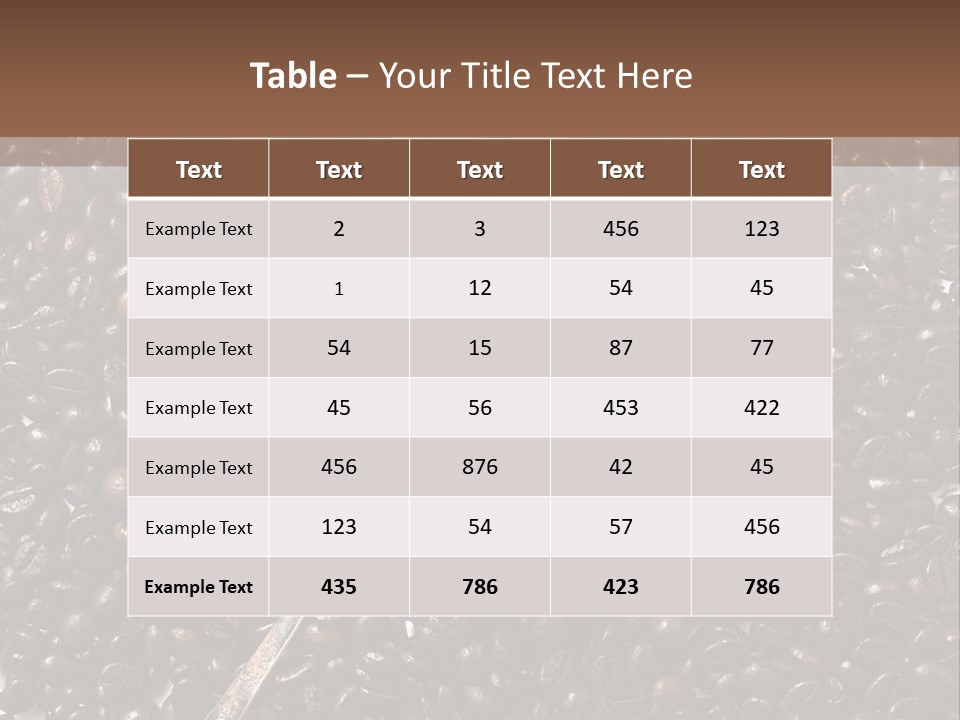 Grain Agriculture Art PowerPoint Template
