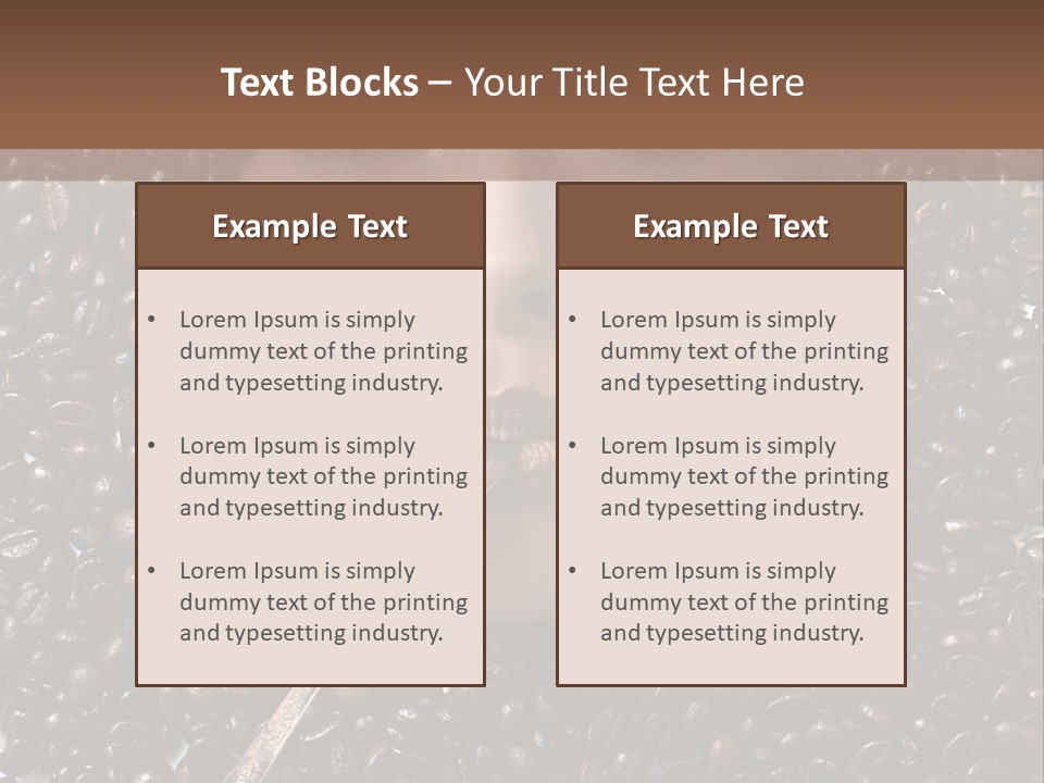 Grain Agriculture Art PowerPoint Template