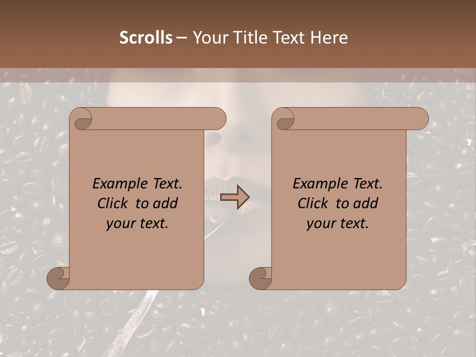 Grain Agriculture Art PowerPoint Template