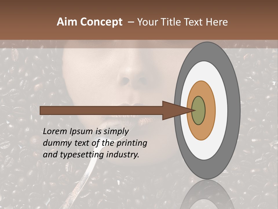 Grain Agriculture Art PowerPoint Template