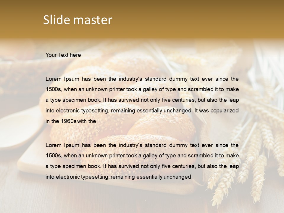 Life Background Piece PowerPoint Template