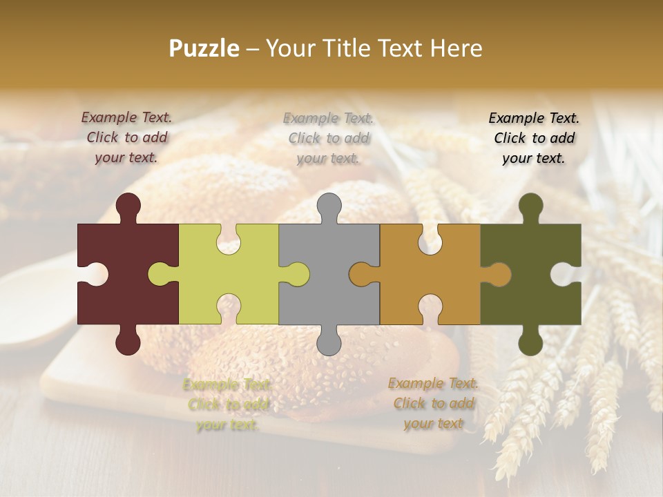 Life Background Piece PowerPoint Template