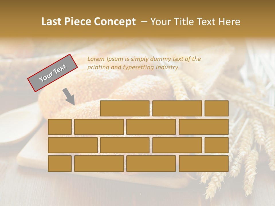 Life Background Piece PowerPoint Template