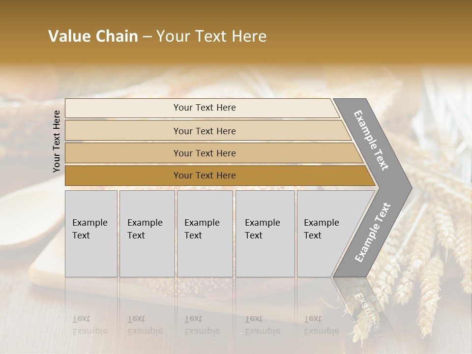 Life Background Piece PowerPoint Template