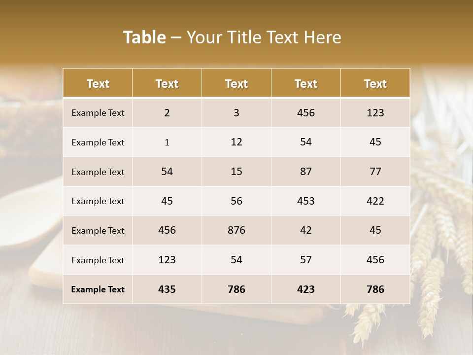 Life Background Piece PowerPoint Template