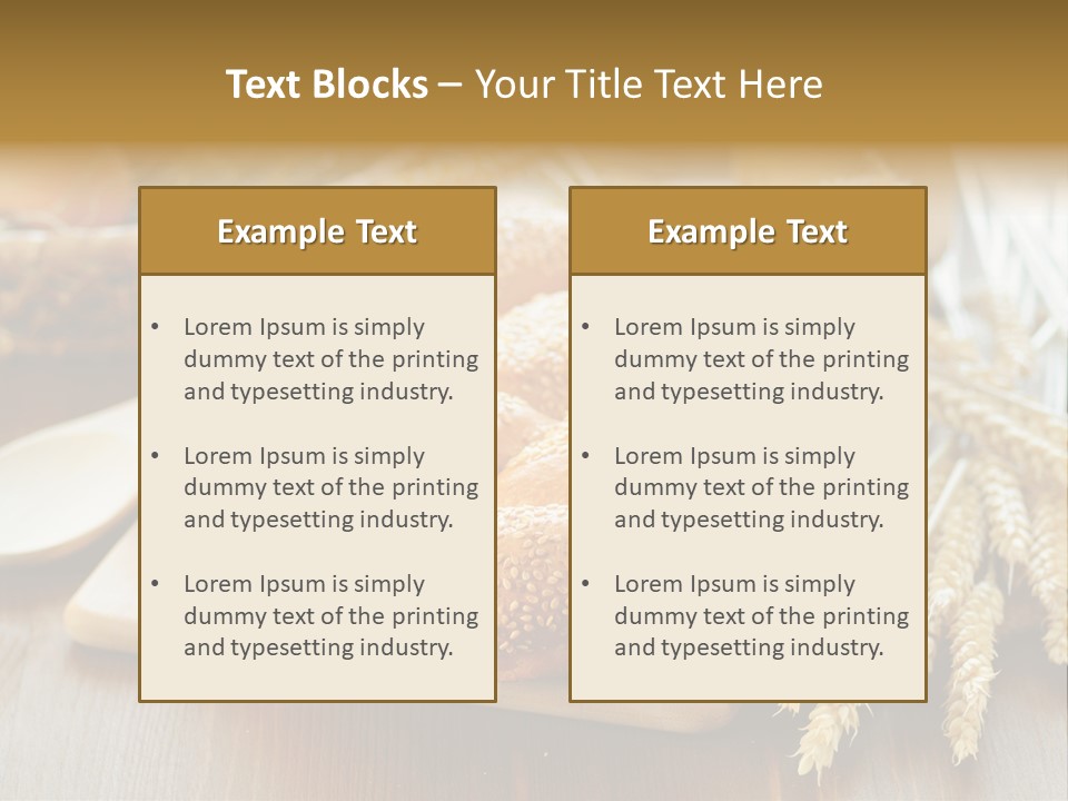 Life Background Piece PowerPoint Template