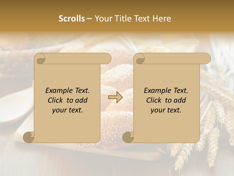 Life Background Piece PowerPoint Template