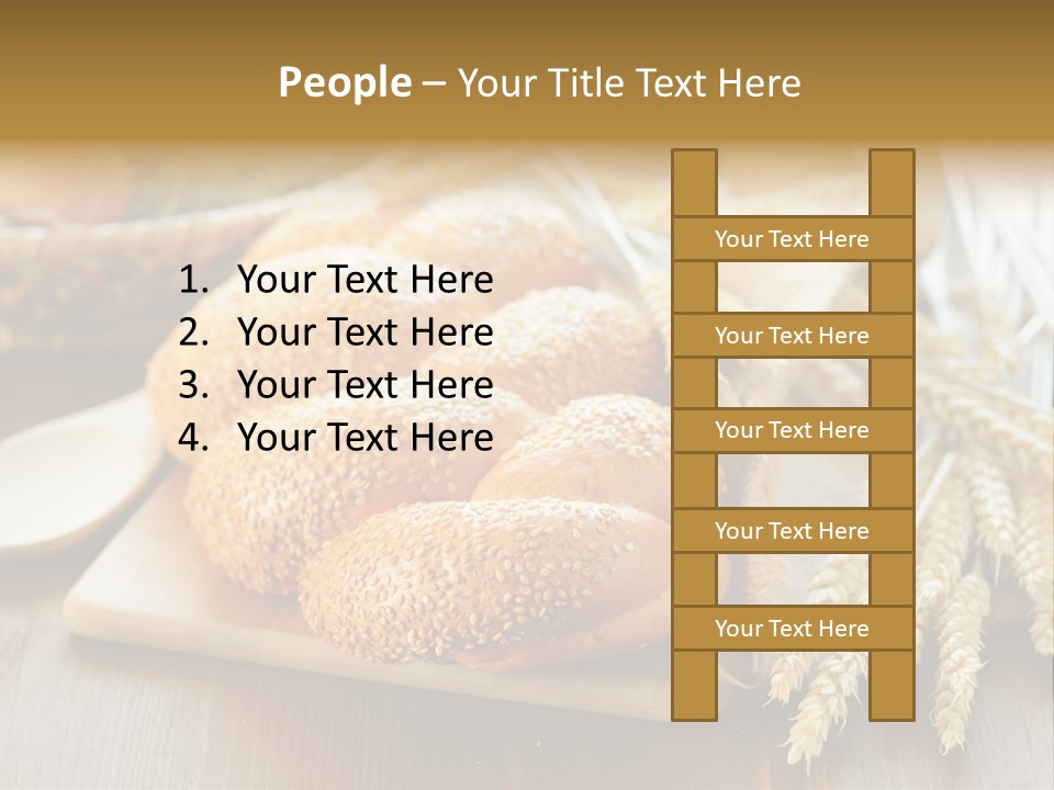 Life Background Piece PowerPoint Template