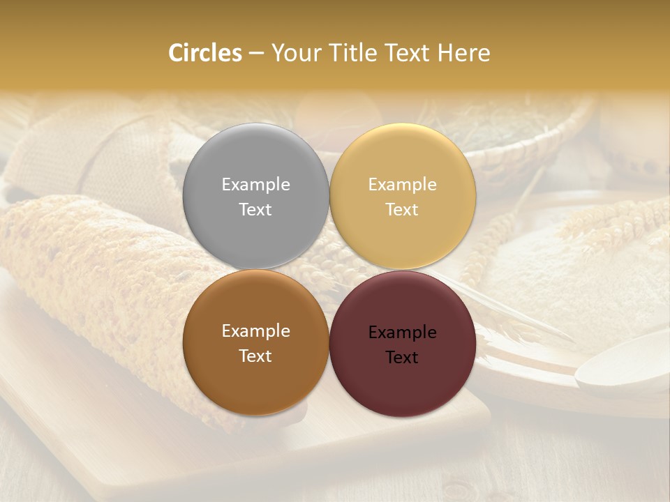 Crop Cooking Grains PowerPoint Template