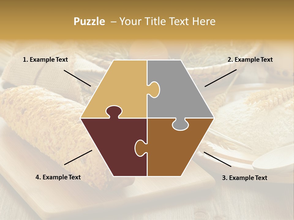 Crop Cooking Grains PowerPoint Template