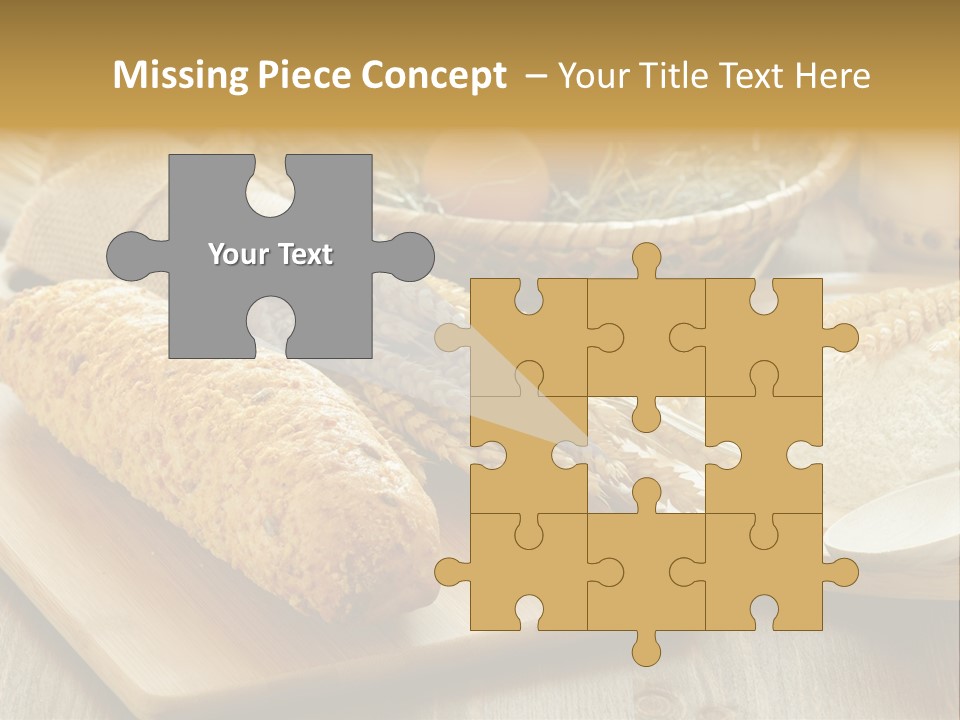 Crop Cooking Grains PowerPoint Template