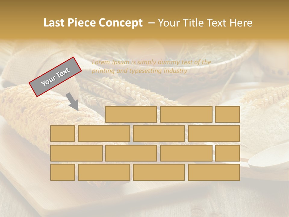 Crop Cooking Grains PowerPoint Template