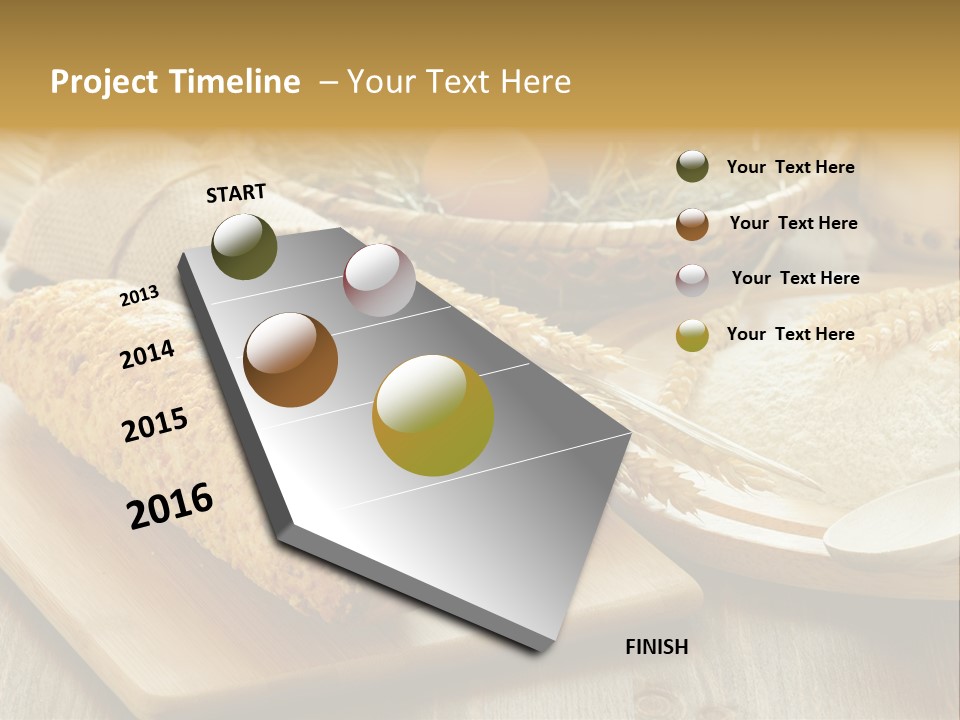 Crop Cooking Grains PowerPoint Template