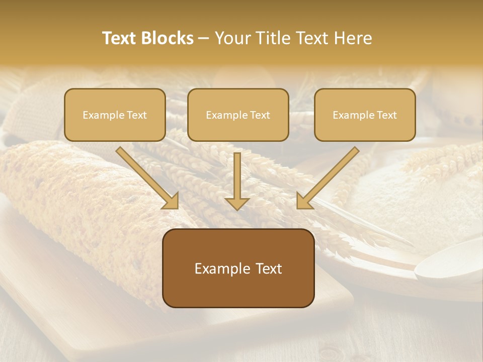 Crop Cooking Grains PowerPoint Template