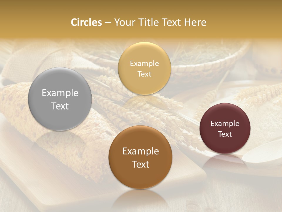 Crop Cooking Grains PowerPoint Template