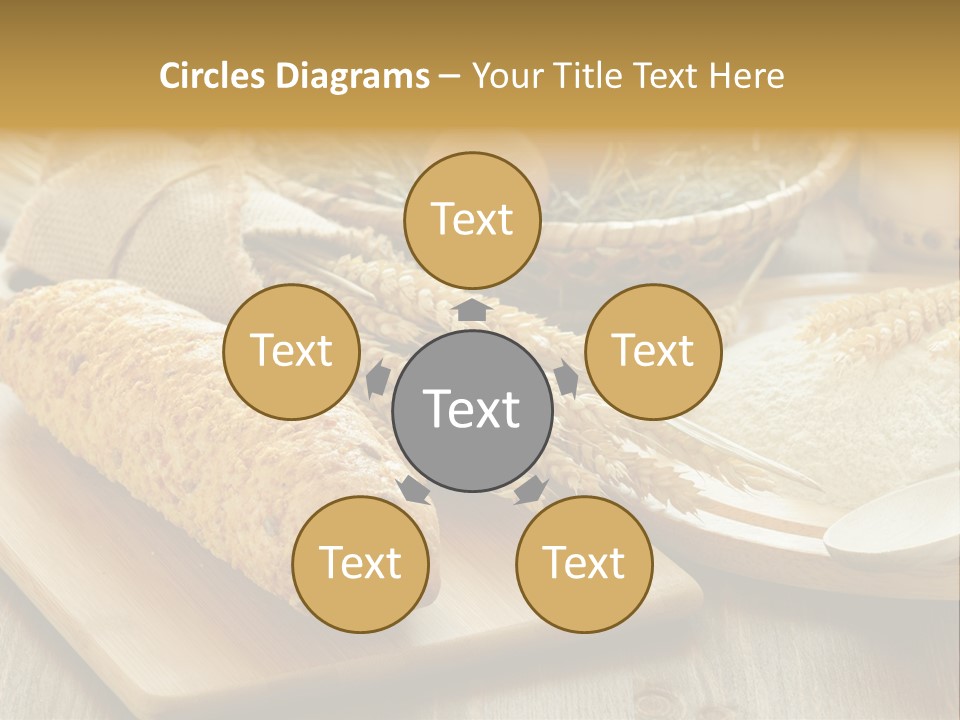 Crop Cooking Grains PowerPoint Template