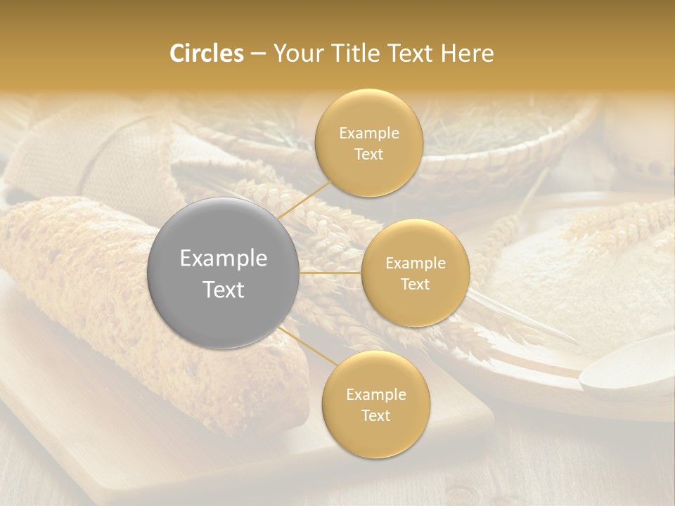 Crop Cooking Grains PowerPoint Template