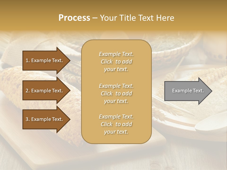 Crop Cooking Grains PowerPoint Template