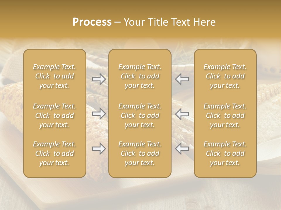 Crop Cooking Grains PowerPoint Template