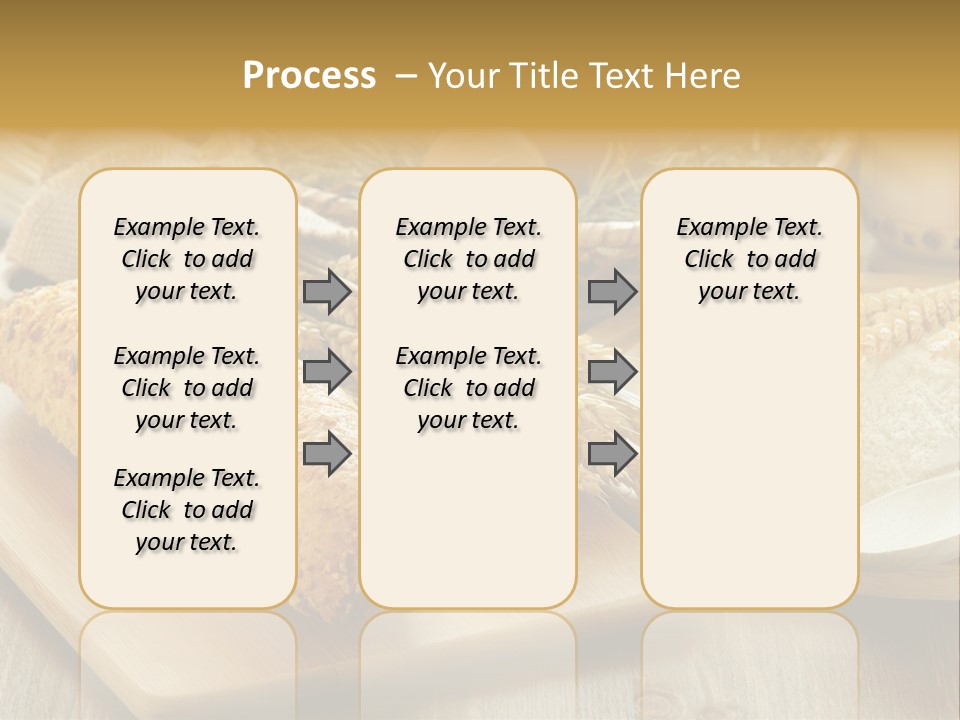 Crop Cooking Grains PowerPoint Template