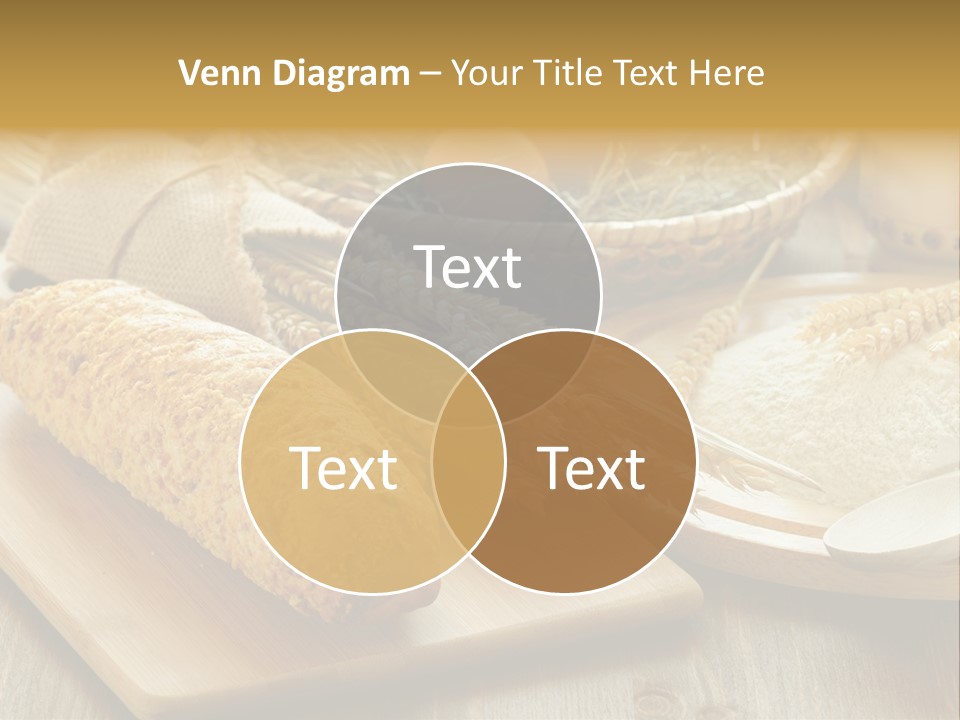 Crop Cooking Grains PowerPoint Template