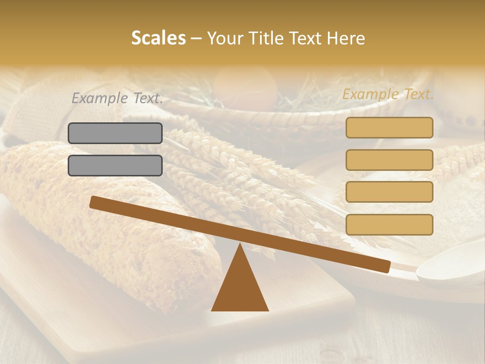 Crop Cooking Grains PowerPoint Template