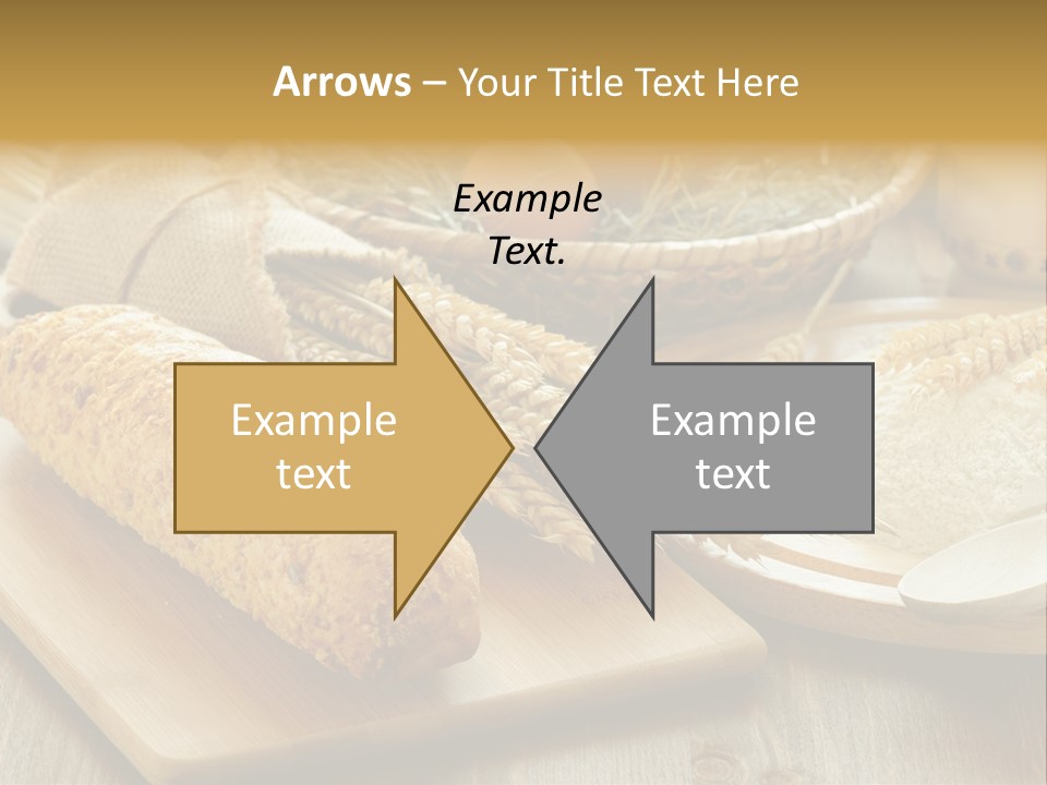 Crop Cooking Grains PowerPoint Template