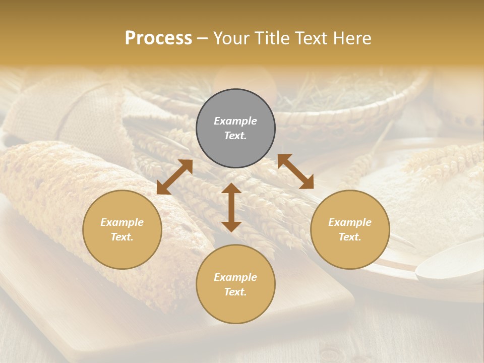 Crop Cooking Grains PowerPoint Template