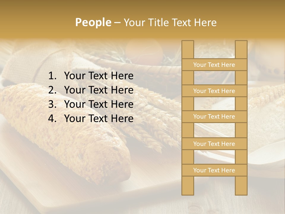 Crop Cooking Grains PowerPoint Template