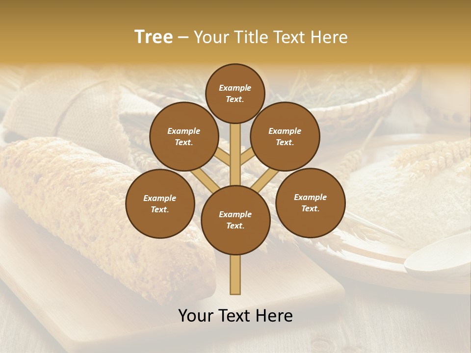 Crop Cooking Grains PowerPoint Template