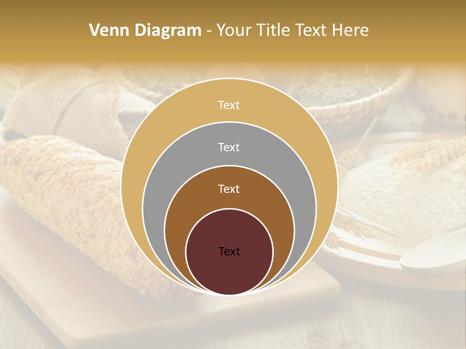 Crop Cooking Grains PowerPoint Template