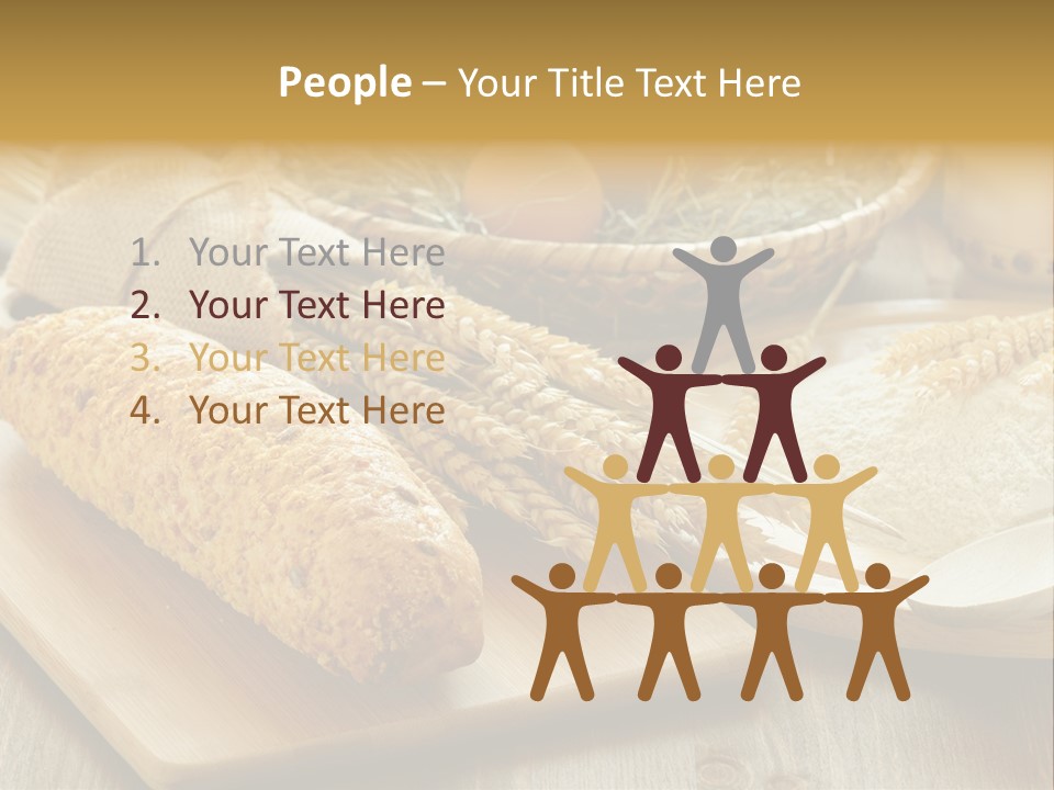 Crop Cooking Grains PowerPoint Template