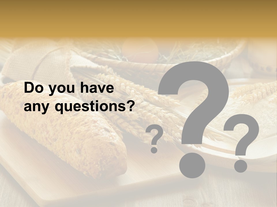 Crop Cooking Grains PowerPoint Template