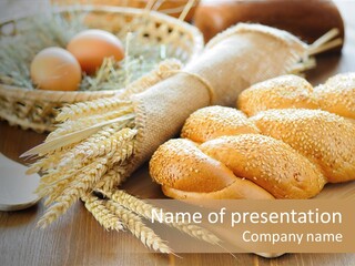 Group Piece Wood PowerPoint Template