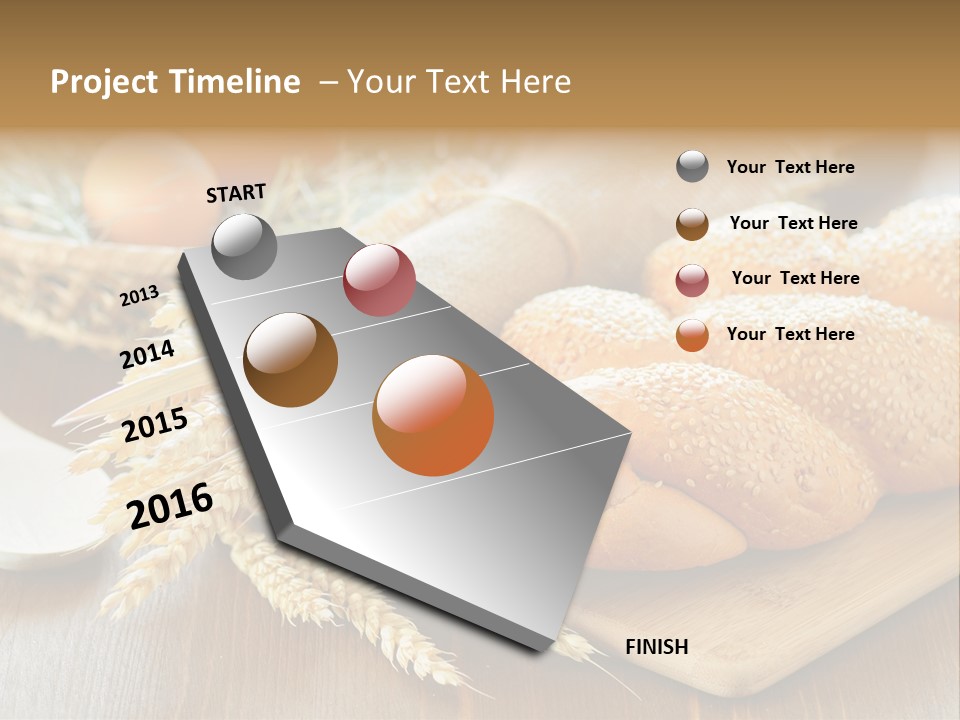 Group Piece Wood PowerPoint Template
