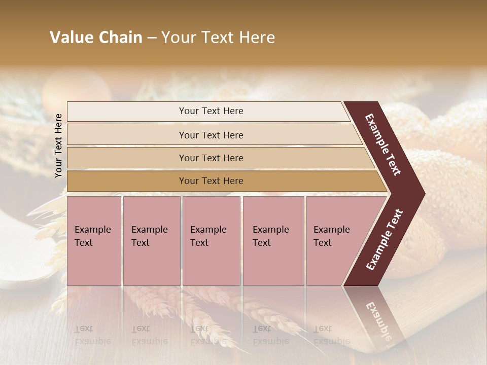 Group Piece Wood PowerPoint Template