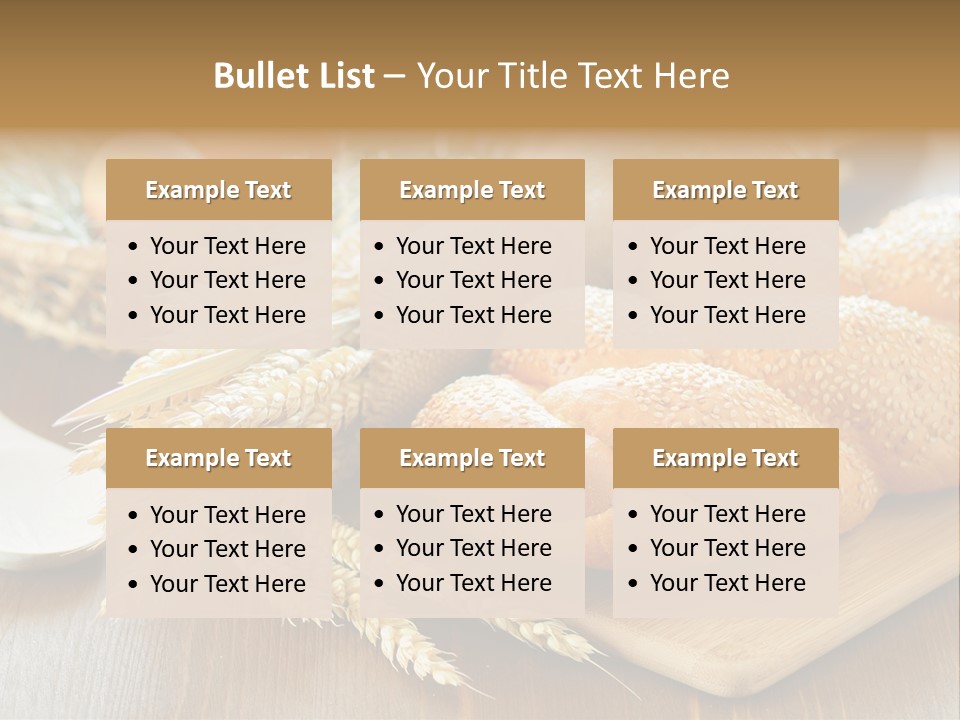 Group Piece Wood PowerPoint Template