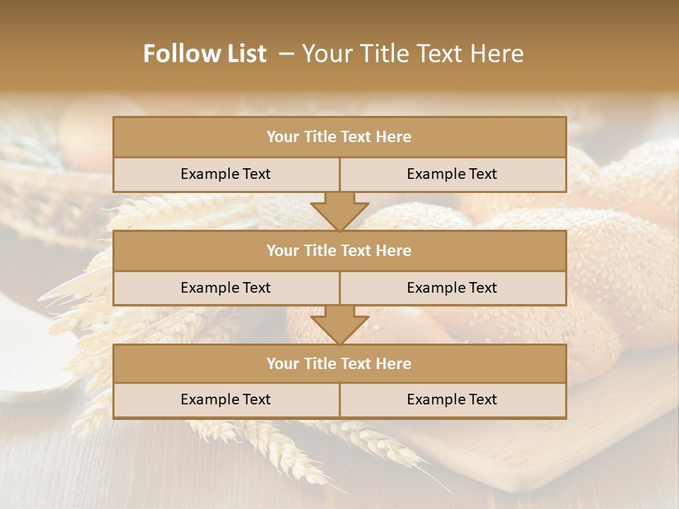 Group Piece Wood PowerPoint Template