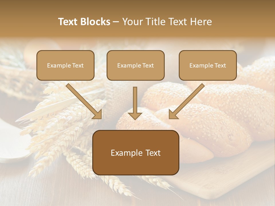 Group Piece Wood PowerPoint Template