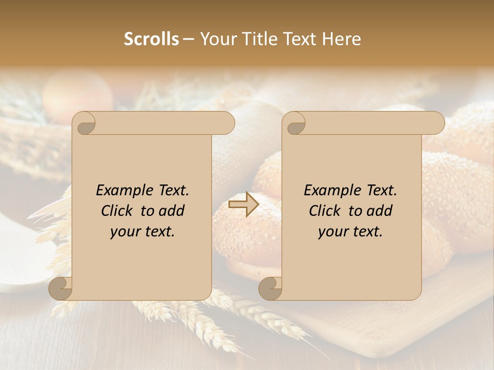 Group Piece Wood PowerPoint Template