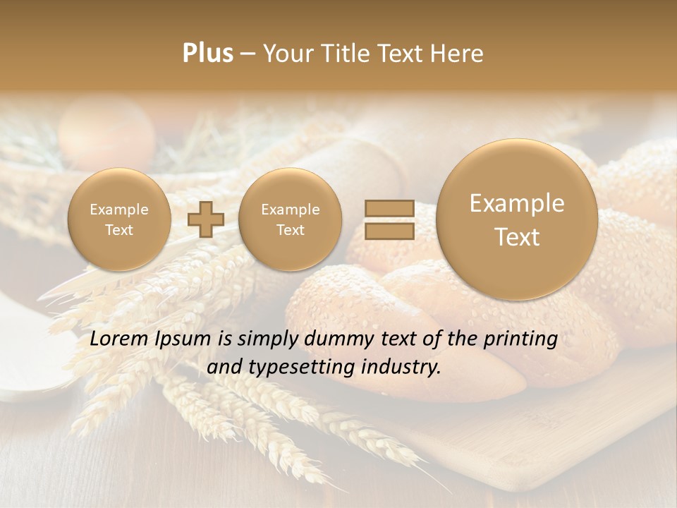Group Piece Wood PowerPoint Template