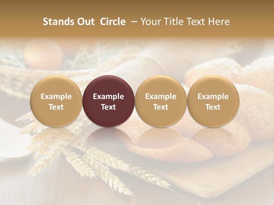 Group Piece Wood PowerPoint Template