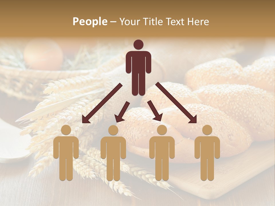 Group Piece Wood PowerPoint Template