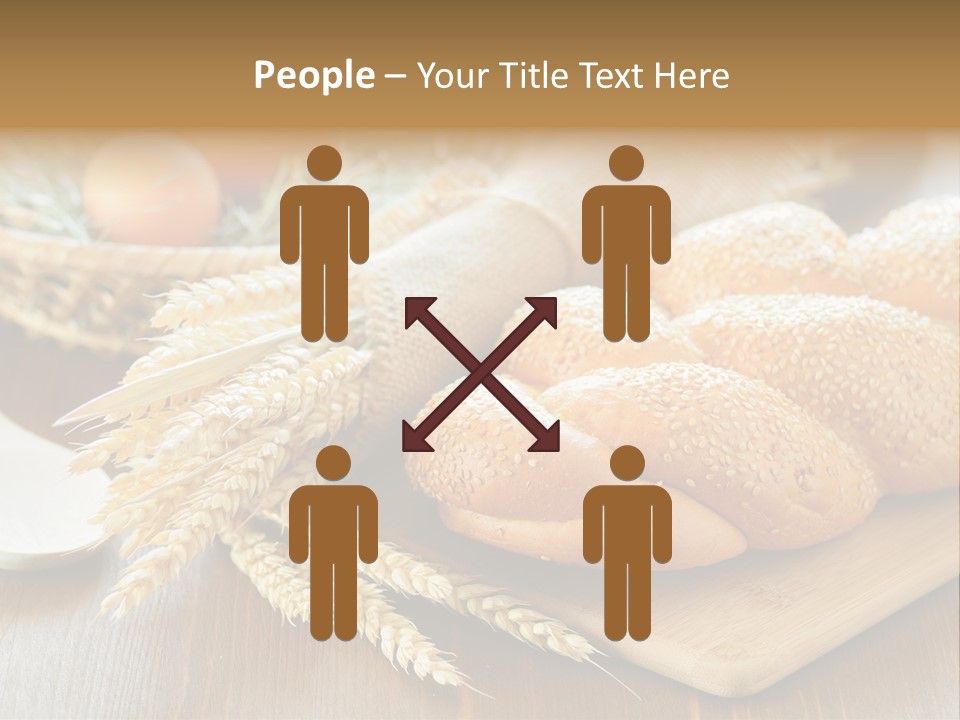 Group Piece Wood PowerPoint Template