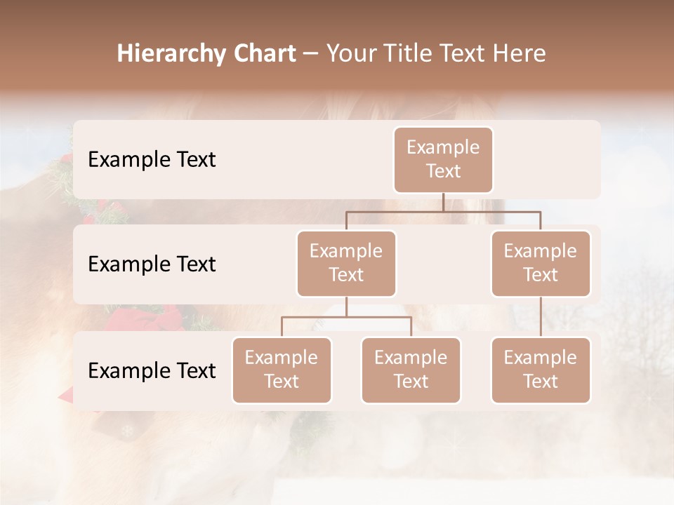 Comical Wreath Christmas PowerPoint Template