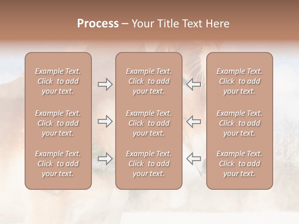 Comical Wreath Christmas PowerPoint Template